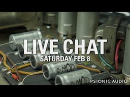 Live Chat | Saturday Feb 8