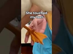 She Touched My Feet