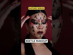 DAY 1: BEETLE MAKEUP | Nature Series #shorts