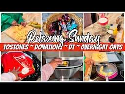 TOSTONES RECIPE | MEAL PREPPING OVERNIGHT OATS | CLOTHING DONATIONS | SUNDAY RESET