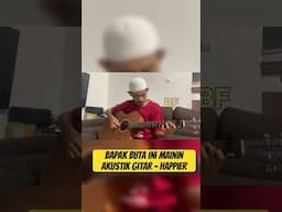 Bapak Buta Ini Mainin Akustik Gitar Happier #akustikcover #fingerstyle #fingerstyleguitar