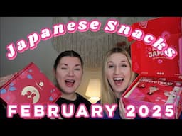 TRYING JAPANESE VALENTINES SNACKS ❤️ | TokyoTreat + Sakuraco | February 2025