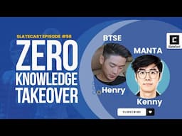 Countering Big Tech dominance with ZK privacy solutions - BTSE & Manta Network - SlateCast #58