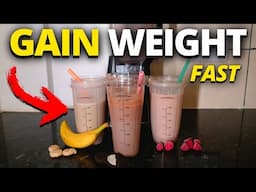 Top 3 High Calorie WEIGHT GAIN Shakes (For Bulking)