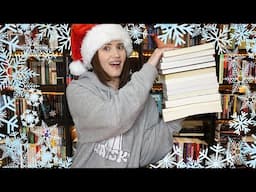 A huge Christmas/horror and thriller book haul