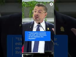 Rodrigo Chaves acusa a Oscar Arias de haber querido convertir a Costa Rica es una “cantones rice R