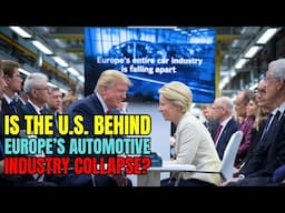 The End of Europe’s Car Industry? How the US Just Shut the Door! Electric Vehicles & Trade Wars