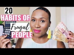 20 Daily Habits of Frugal People ||  Frugal Living Tips || Save Money Fast