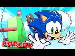 Sonic & Amy CHAINED TOGETHER in ROBLOX