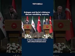 Erdogan hosts Syria’s new leader: A historic step towards reconstruction and regional security