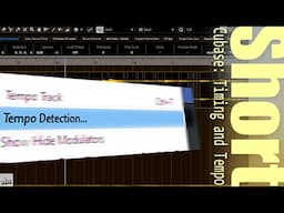 Cubase: Timing and Tempo
