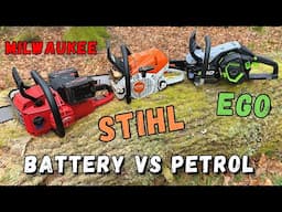 Can PRO Battery Chainsaws REALLY Keep Up With STIHL?