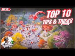 Top 10 New Tips/Tricks In New Sacred Quartet Mode Update 3.6 In BGMI | Mew2.