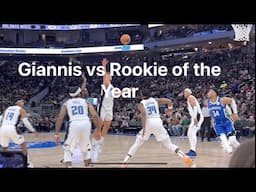 GIANNIS ANTETOKOUNMPO Dunks on Rookie of the year Paolo Banchero Bucks vs Magic Highlights