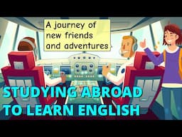 First day of Studying Abroad | DAILY English conversation