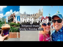 Hollywood Studios Vlog | Woody's Roundup BBQ, Tiana's Bayou Adventure front row POV & more