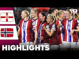 Northern Ireland vs Norway | Highlights | Women's Euro Qualifiers 29-11-2024