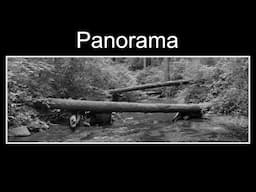 Black and White Panoramas and Returning to Digital Photography