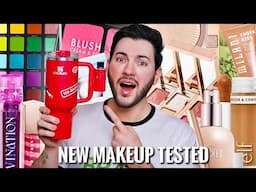 Testing NEW over hyped Makeup launches! (whats worth the money)