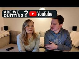 Are we quitting YouTube? | Questions Answered