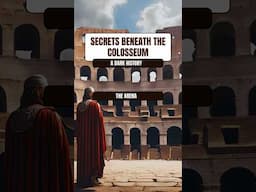 The Arena: Secrets Beneath the Colosseum - The Dark History #colosseum #arena