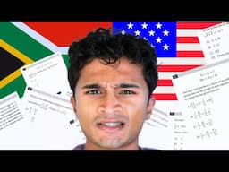 African Math Champion vs American SAT Exam