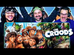 THE CROODS (2013) IS A BLAST!! MOVIE REACTION!! FIRST TIME WATCHING!! Nicolas Cage | Emma Stone