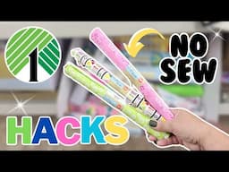 GENIUS 🤯 Dollar Tree DIY Crafts Using Fabric