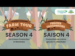 La Grande Tournée des Fermes Canadiennes S4 : Épisode 11 - production de crème glacée