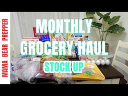 Monthly HAUL/STOCK UP from Sam's Club