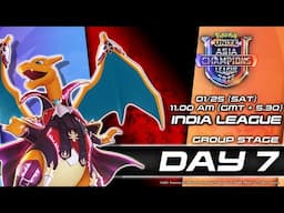 HINDI | Pokémon UNITE Asia Champions League 2025 India League Day 7