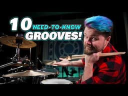 10 NEED-TO-KNOW Drum Grooves EVERY Drummer Should Learn! | That Swedish Drummer