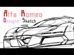 Alfa Romeo Design Sketch