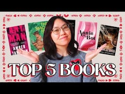 The BEST books I read in 2024 (plot twist: my favorite book was about MEN???)