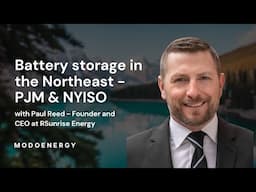 Battery Storage in the Northeast, PJM & NIYSO - Transmission (Paul Reed - RSunrise Energy)