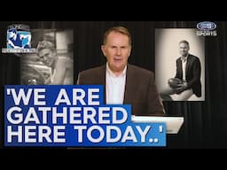 The Sunday Footy Show team presents the funeral of Kane Cornes... career 🙏 - Footy on Nine