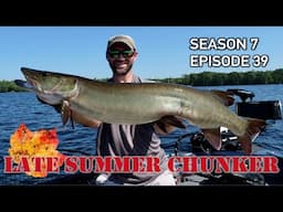 Epic REEF Fishing for MUSKIE! Fat Musky HAMMERS the Blade! S7.E39