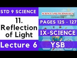 9th Science | Chapter 11 | Reflection of Light Lecture 6 | Class 9 Maharashtra Board SSC