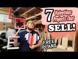 My Top Selling Valentines Woodworking Projects. Make Money Woodworking.