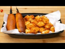 Corn Dogs and Tater Tots in the Ninja Speedi | Ninja speedi 15 minute meals