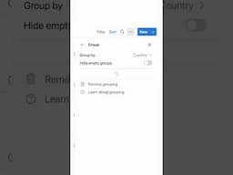 How to group Notion pages + Toggle shortcut