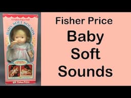 Baby Soft Sounds by Fisher Price - Vintage 1980 Interactive Doll