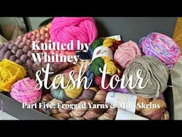 Stash Tour & Knitting Plans: Part Five - Frogged Yarns & Mini Skeins (plus thoughts on my stash)