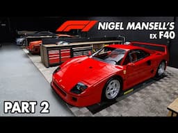 PART 2 of Nigel Mansell's ex Ferrari F40: A 30-Day Journey of Ultimate Detailing