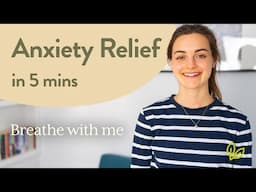 Guided Breathing for Anxiety Relief | Deep Breathing Meditation for Anxiety | JenYoga