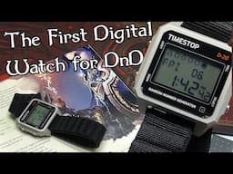 The First Digital TTRPG Watch - Stainless Steel D-20 Watch by Timestop