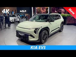 Kia EV3 2025 Review | GT Line vs Earth (Exterior - Interior), Price