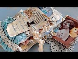 A Vintage Paper Bag Junk Journal |  FULL Flip Through Of She Found Her Wings