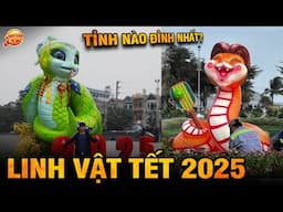 🔥 Cười Nghiêng Ngả với 15 Tượng Linh Vật Rắn 2025 của các Tỉnh Thành Việt Nam I Kính Lúp TV