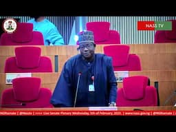 Nigeria Senate Plenary 5th February 2025